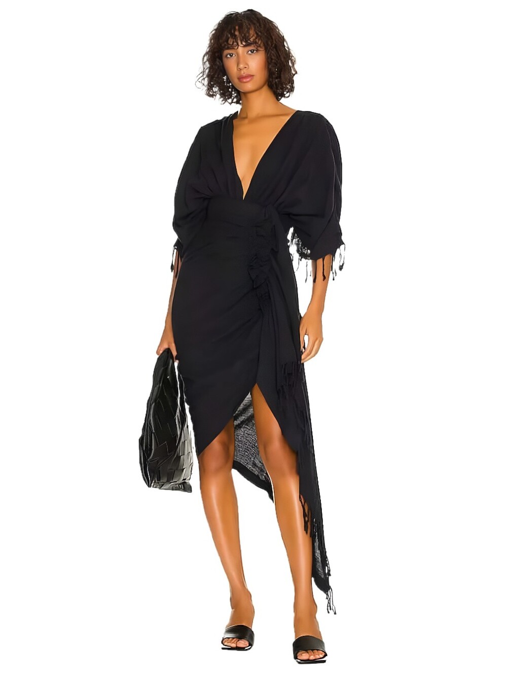 Just BEE Queen Luma Dress in Black Size XS NWT
